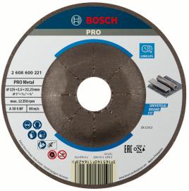PRO Metal Trennscheibe, 125&nbsp;x&nbsp;2.5&nbsp;x&nbsp;22.23&nbsp;mm, gekröpft, oSa Produktbild