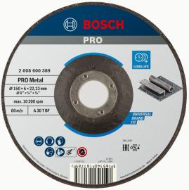 PRO Metal Schleifscheibe, 150&nbsp;x&nbsp;6&nbsp;x&nbsp;22.23&nbsp;mm, oSa Produktbild