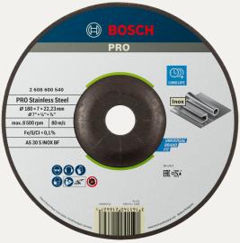 PRO Stainless Steel Schruppscheibe, 180 x 6 x 22,23&nbsp;mm Produktbild