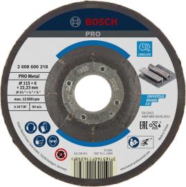 PRO Metal Schleifscheibe, 115&nbsp;x&nbsp;6&nbsp;x&nbsp;22.23&nbsp;mm, oSa Produktbild