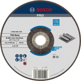 PRO Metal Gebundene Schleifscheibe, 180 x 4,8 x 22,23&nbsp;mm Produktbild