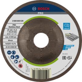 PRO Stainless Steel Schruppscheibe, 115 x 6 x 22,23&nbsp;mm Produktbild