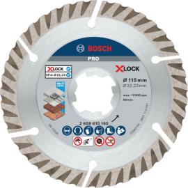 PRO Multi Material X-Lock Diamanttrennscheibe, 115 x 22,23&nbsp;mm, 22,23&nbsp;mm Produktbild