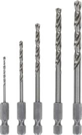 PRO Metal HSS-G Hex Spiralbohrer Set, 5-tlg. Produktbild