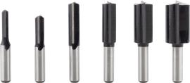 PRO Nutfräser-Set, Schaft 8&nbsp;mm, 6-tlg Produktbild