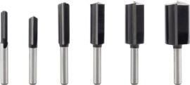 PRO Nutfräser-Set, Schaft 6&nbsp;mm, 6-tlg Produktbild
