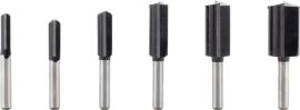 PRO Nutfräser-Set, Schaft 1/4", 6-tlg Produktbild