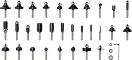 PRO Fräsersatz gemischt, Schaft 1/4", 30-tlg Produktbild
