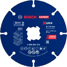 EXPERT Multi Material Carbide-Trennscheibe, 115 x 1.6 x 22,23&nbsp;mm, X-Lock Produktbild