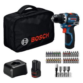 Akku-Bohrschrauber GSR 12V-32, 2x GBA 12V 2.0Ah, 36-tlg. Zubehör, Werkzeugtasche Produktbild