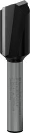 PRO Nutfräser, zweischneidig, Ø 1/2"&nbsp;x&nbsp;L 49/64", Schaft 1/4" Produktbild