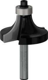 PRO Abrundfräser, R 1/2", Schaft 1/4" Produktbild