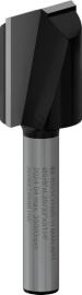 PRO Nutfräser, zweischneidig, Ø 5/8"&nbsp;x&nbsp;L 49/64", Schaft 1/4" Produktbild