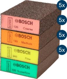 EXPERT S471 Standard-Schleifblock, 26x69x97mm, grob/mittel/fein/superfein, 20St. Produktbild