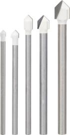 CYL-9 Ceramic Fliesenbohrer Set, 4/5/6/8/10&nbsp;mm, 5-tlg. Produktbild