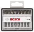 8-tlg. Schrauberbit-Set, Robust Line, Sx PZ, Extra Hard-Ausführung Produktbild img2 S