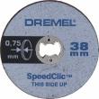 DREMEL® EZ SpeedClic: Dünne Trennscheiben Produktbild img1 S