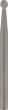 Wolframkarbid-Fräser, rund 3,2 mm Produktbild