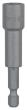 Steckschlüssel, 65 x 10 mm, M 6, Tiefenanschlag 2 607 002 586 Produktbild img1 S