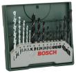 Mini-X-Line Mixed-Set, 15-teilig, 5 Stein-, 5 Metall-, 5 Holzbohrer Produktbild img1 S