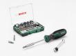 27-teiliges Mini-Ratschen-Set + Handschraubendreher Produktbild
