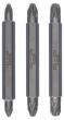 Doppelklingenbit-Set, 3-teilig, PZ1, PZ1, PZ2, PZ2, PZ3, PZ3, 60 mm Produktbild