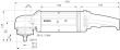 Hochfrequenz-Winkelschleifer HWS 88/230, 1500 W, 135 V, 6600 U/min Produktbild img2 S
