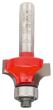 Abrundfräser Expert for Wood, 8&nbsp;mm, D 25,4&nbsp;mm, R1 6,35&nbsp;mm, L 12,7&nbsp;mm, G 55&nbsp;mm Produktbild img1 S