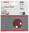 Schleifblatt C430, 115 mm, 240, 8 Löcher, Klett, 5er-Pack Produktbild img2 S
