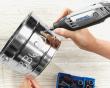 DREMEL® 3000-2/25 Multifunktionswerkzeug (130 W), 25 Zubehöre, 2 Vorsatzgerät Produktbild img4 S
