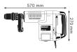 Schlaghammer mit SDS max GSH 11 E im Handwerkerkoffer Produktbild img3 S