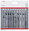 10-tlg. Stichsägeblatt-Set Clean Cutting, T-Schaft Produktbild img1 S