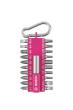 21-teiliges Schrauberbit-Set mit Snap-hook, Pink Produktbild