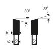 Kreissägeblatt für Akkusägen Expert for Laminated Panel, 216&nbsp;x&nbsp;2,1/1,4&nbsp;x&nbsp;30, Z66 Produktbild img4 S