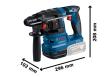 Combo Kit 18V-Set mit 3 Werkzeugen: GSR + GDX + GBH + 3x5.0Ah + GAL 12V/18V-80 Produktbild img7 S
