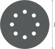 PRO F355 Schleifblatt, 125&nbsp;mm, G400, 5-tlg. Produktbild img5 S