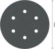 PRO F355 Schleifblatt, 150&nbsp;mm, G180, 5-tlg. Produktbild img5 S