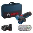 Akku-Winkelschleifer GWS 12V-76, 2 x Akku GBA 12V 2.0Ah Produktbild