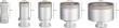 PRO Ceramic Trockenbohrkronen-Set, 68x33/51x33/35x33/25x33/20x33&nbsp;mm, M14, 5-tlg. Produktbild img5 S