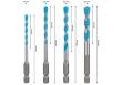 EXPERT HEX-9 Multi Construction Bohrer-Set, 4x90/5x100/6x100/8x100 mm, 5-tlg. Produktbild img3 S