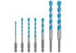 EXPERT HEX-9 Multi Construction Bohrer-Set, D= 4/5/6/6/8/10/12 mm, 7-tlg. Produktbild img1 S