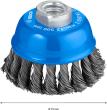 PRO&nbsp;Metal heavy Topfbürste, 75 x 0,5&nbsp;mm, Gewinde Produktbild img4 S