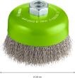 PRO Stainless Steel clean Topfbürste, 100 x 0,3&nbsp;mm, Gewinde Produktbild img4 S