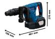 Akku-Schlaghammer mit SDS max GSH 18V-5 in XL-BOXX Produktbild img3 S