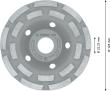 PRO Concrete Topfscheibe, 50&nbsp;x&nbsp;125&nbsp;mm, 22,23&nbsp;mm, 2-reihig Produktbild img4 S