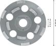 PRO Abrasive Topfscheibe, 50 x 125&nbsp;mm, 22,23&nbsp;mm Produktbild img5 S