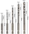 PRO Wood HSS Holzspiralbohrer Set. 5-tlg. Produktbild img5 S