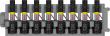 PRO Torx Impact Bit, T20, 25 mm, 8-tlg. Produktbild