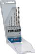 PRO Metal HSS-G Hex Spiralbohrer Set, 5-tlg. Produktbild img2 S