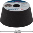 PRO Metal Konischer Schleiftopf, 90&nbsp;x&nbsp;110&nbsp;x&nbsp;55&nbsp;mm, K24 Produktbild img3 S